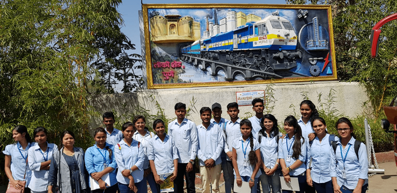 Diesel Loco shed (Ghorpadi) Pune, Gayatri Engineers (Pune) and Wind power plant (SUPE)